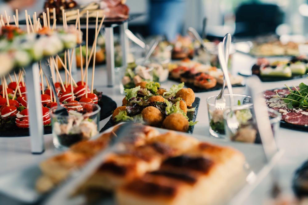 Catering buffé