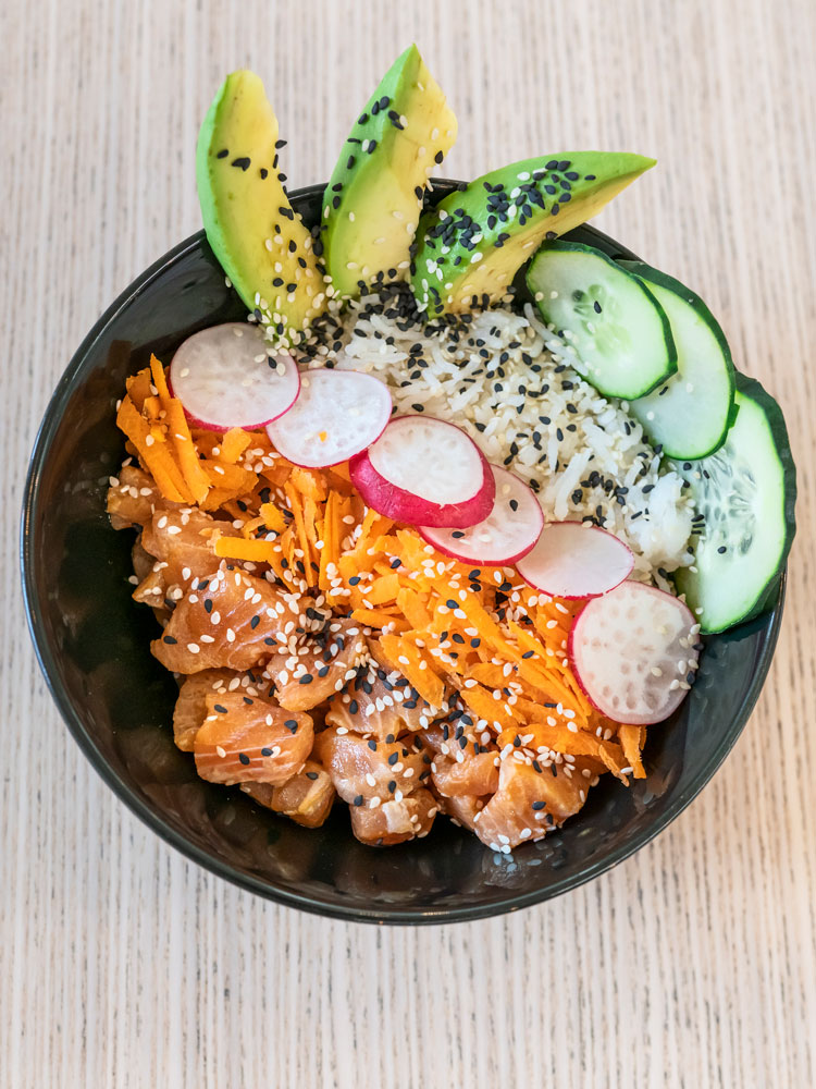Sallad, Wrap, Poké Bowls