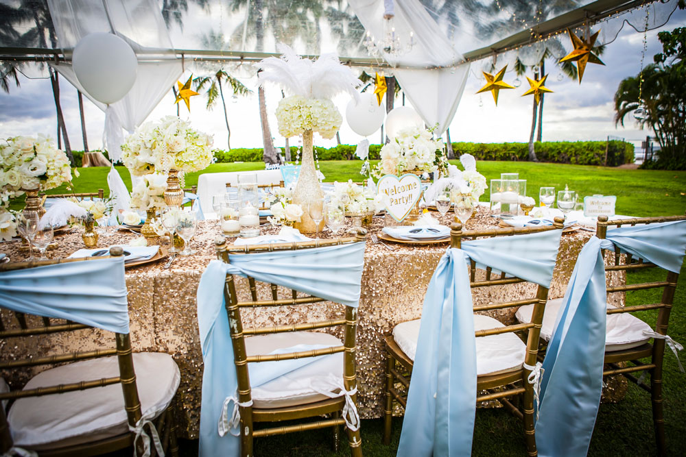 Great Gatsby-tema på en fest